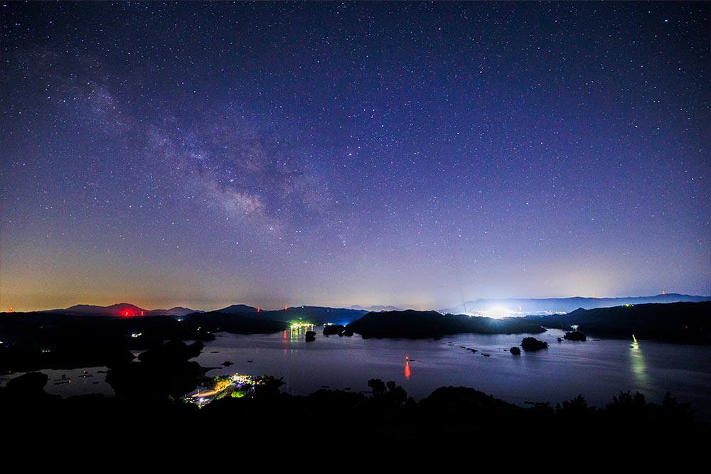 展望台からの“いろは島”の眺め